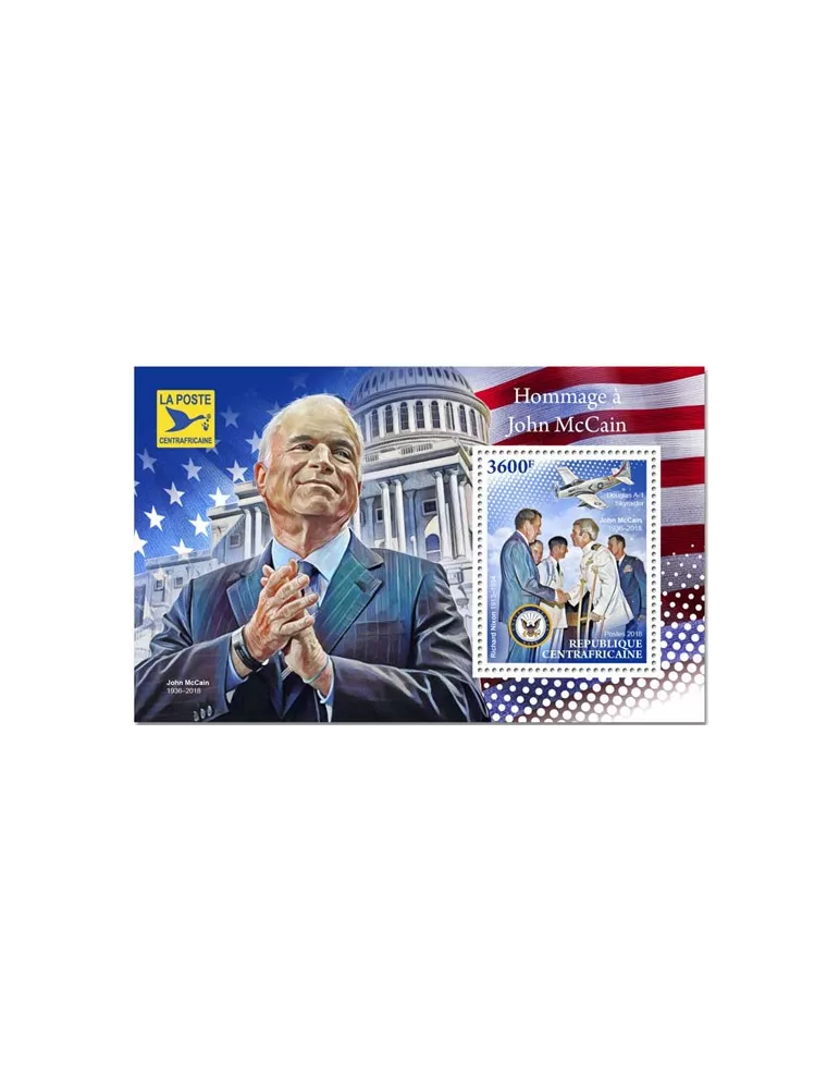 n° 1361 - Timbre CENTRAFRIQUE Blocs et feuillets