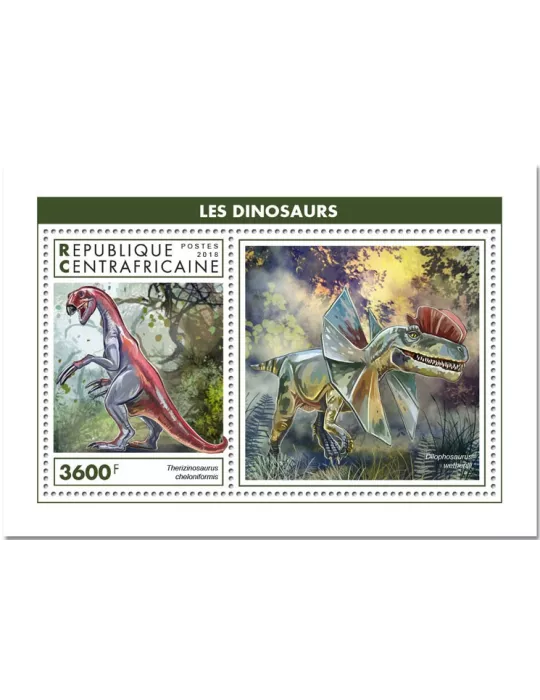 n° 1379 - Timbre CENTRAFRIQUE Blocs et feuillets