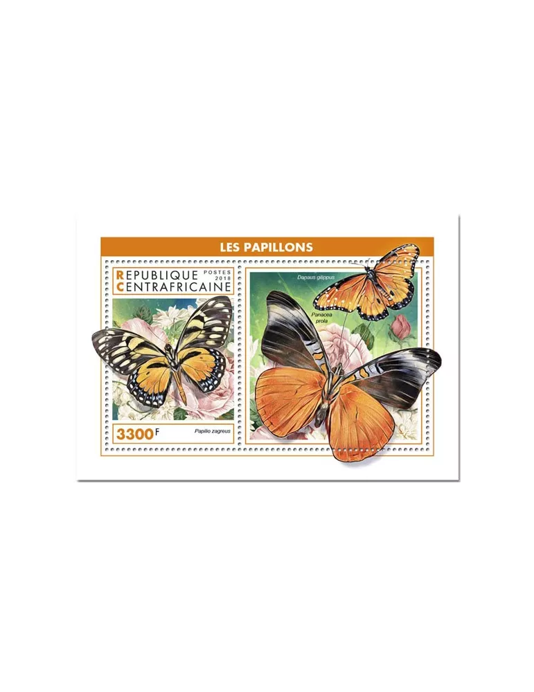 n° 1382 - Timbre CENTRAFRIQUE Blocs et feuillets