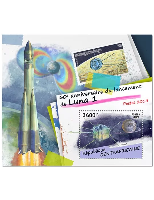 n° 1439 - Timbre CENTRAFRIQUE Blocs et feuillets