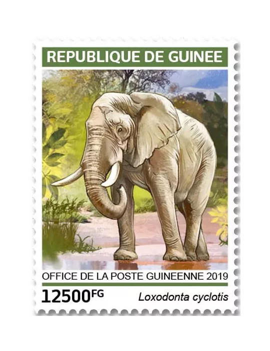 n° 9701/9704 - Timbre GUINÉE Poste