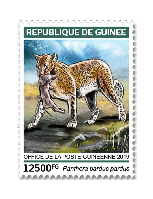 n° 9721/9724 - Timbre GUINÉE Poste