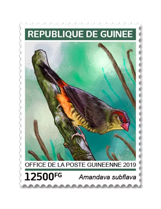 n° 9757/9760 - Timbre GUINÉE Poste