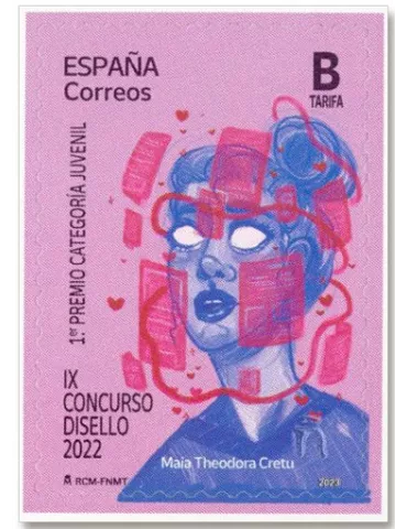 n° 5388/5389 - Timbre ESPAGNE Poste 2