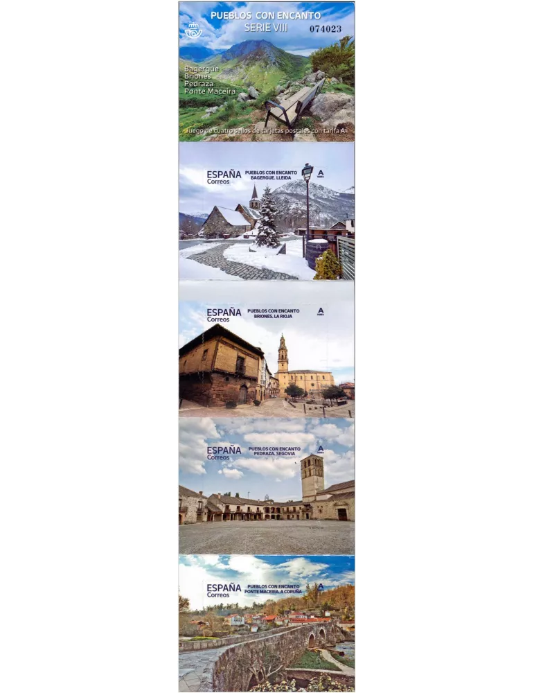 n° 5401/5404 - Timbre ESPAGNE Poste