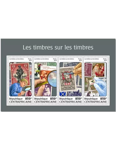 n° 5535/5538 - Timbre CENTRAFRIQUE Poste