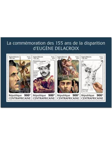 n° 5563/5566 - Timbre CENTRAFRIQUE Poste