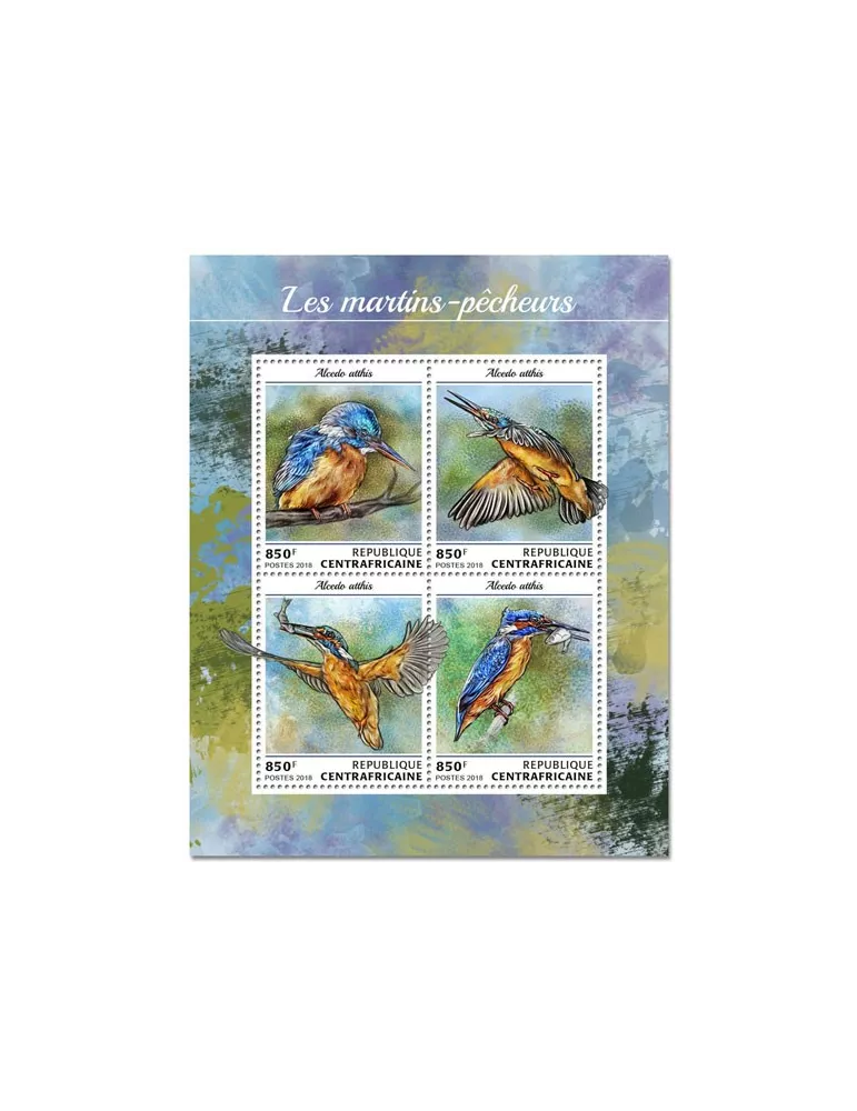 n° 5655/5658 - Timbre CENTRAFRIQUE Poste