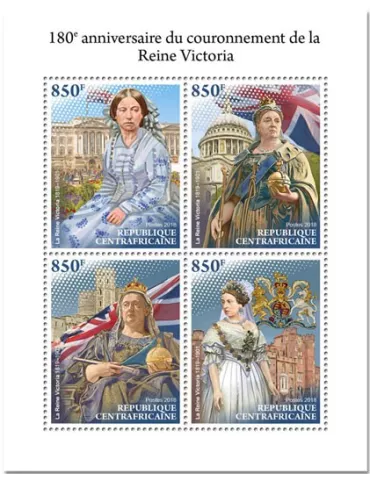 n° 5920/5923 - Timbre CENTRAFRIQUE Poste