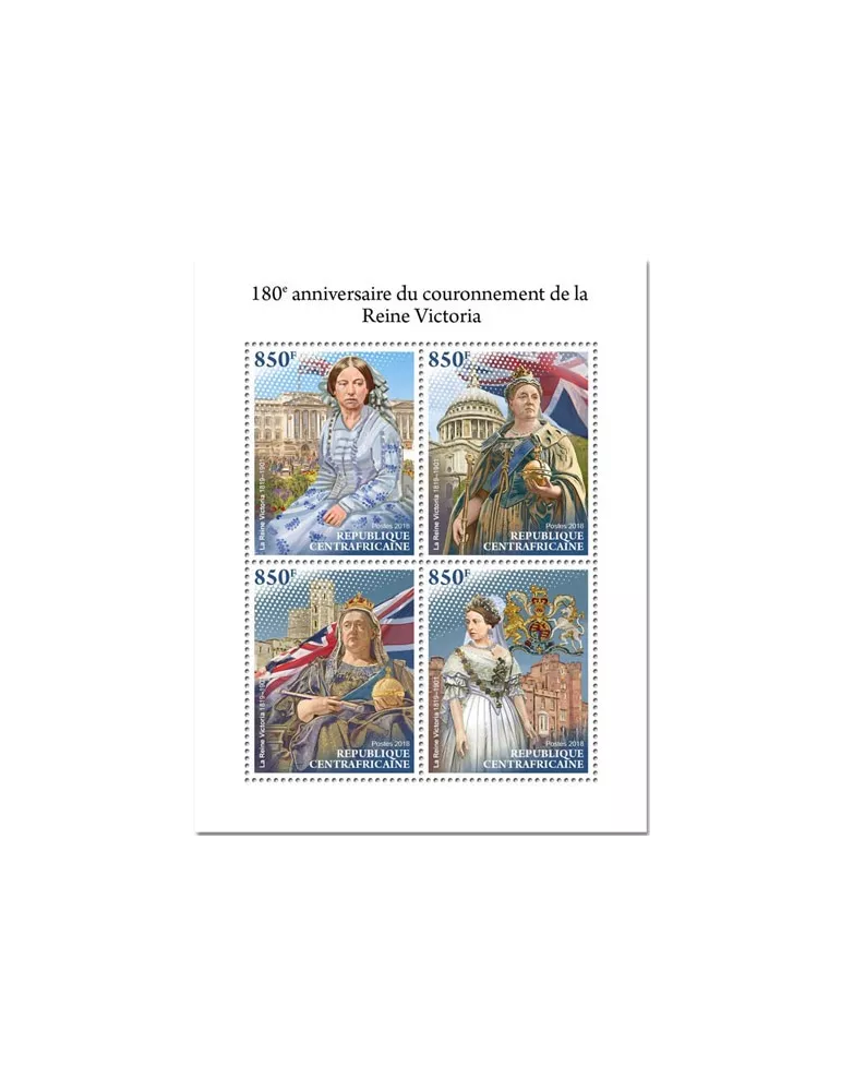 n° 5920/5923 - Timbre CENTRAFRIQUE Poste