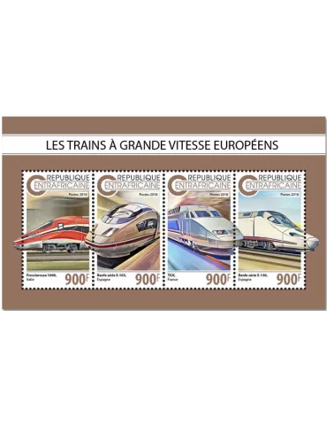 n° 5988/5991 - Timbre CENTRAFRIQUE Poste