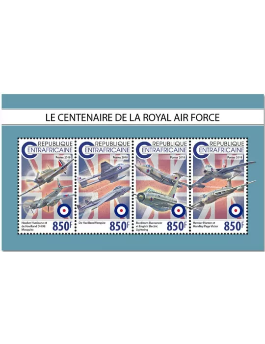 n° 6000/6003 - Timbre CENTRAFRIQUE Poste