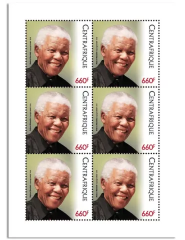 n° 6072 - Timbre CENTRAFRIQUE Poste