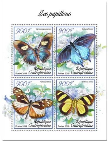 n° 6109/6112 - Timbre CENTRAFRIQUE Poste