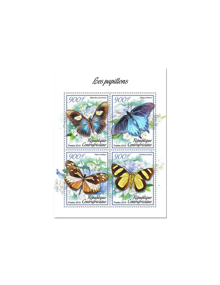 n° 6109/6112 - Timbre CENTRAFRIQUE Poste