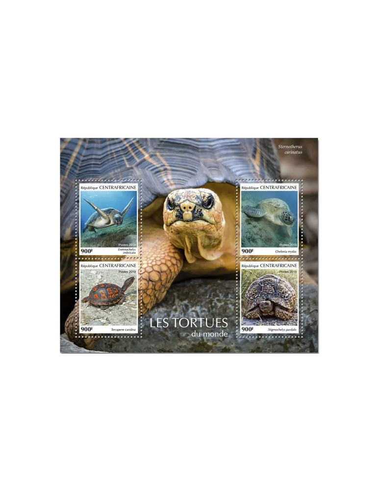 n° 6169/6172 - Timbre CENTRAFRIQUE Poste