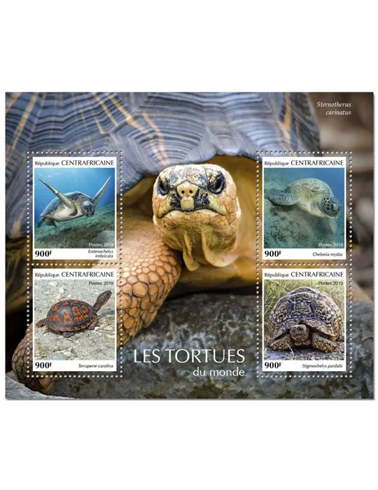 n° 6169/6172 - Timbre CENTRAFRIQUE Poste