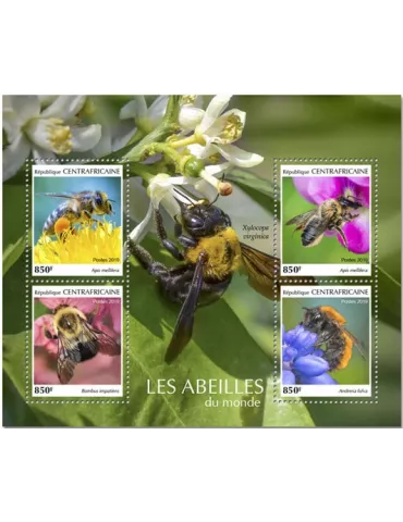 n° 6173/6176 - Timbre CENTRAFRIQUE Poste