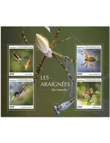n° 6181/6184 - Timbre CENTRAFRIQUE Poste