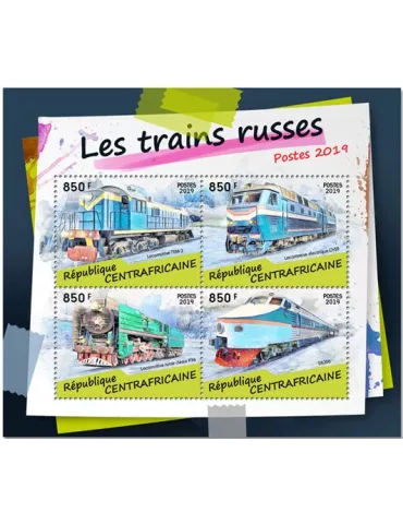 n° 6197/6200 - Timbre CENTRAFRIQUE Poste