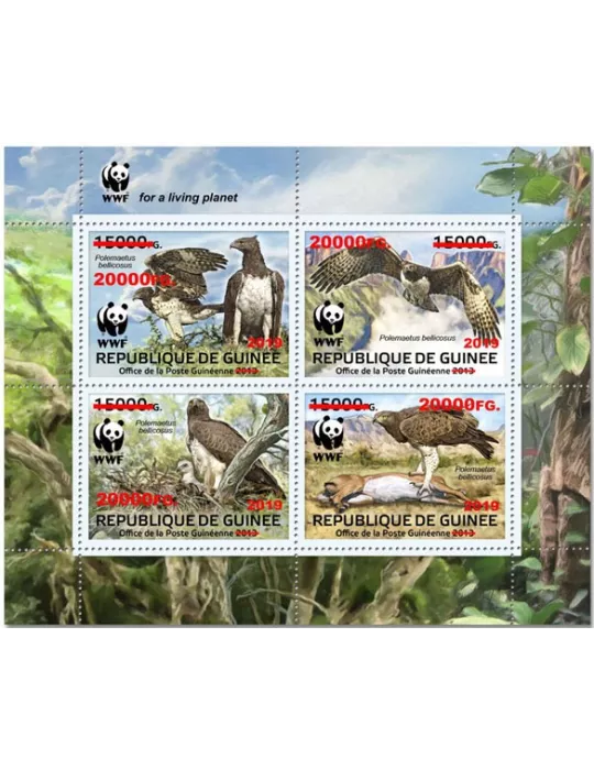 n° 6856B - Timbre GUINÉE Poste