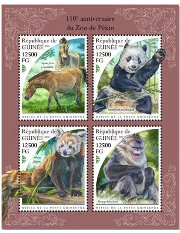 n° 9625/9628 - Timbre GUINÉE Poste