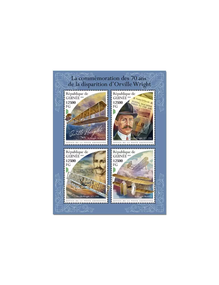 n° 9629/9632 - Timbre GUINÉE Poste