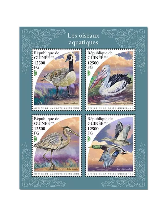 n° 9641/9644 - Timbre GUINÉE Poste