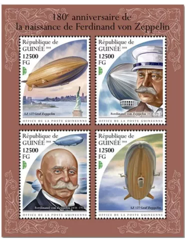 n° 9645/9648 - Timbre GUINÉE Poste