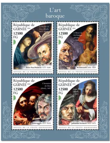 n° 9661/9664 - Timbre GUINÉE Poste