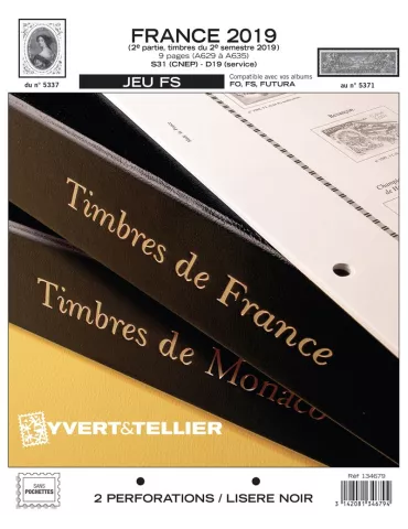 FRANCE FS : 2019 - 2E SEMESTRE (JEUX SANS POCHETTES)