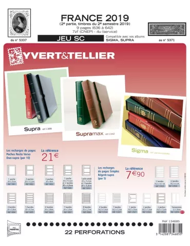 FRANCE SC : 2019 - 2E SEMESTRE (JEUX AVEC POCHETTES)