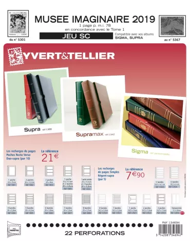 MUSEE IMAGINAIRE SC : 2019 (JEUX AVEC POCHETTES)