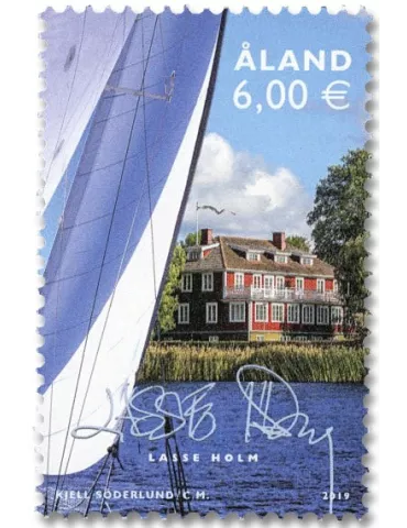 n° 473 - Timbre ALAND Poste