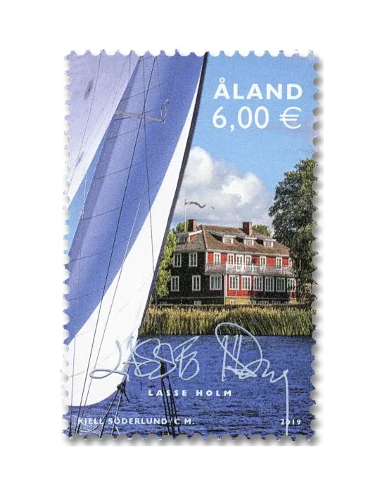 n° 473 - Timbre ALAND Poste