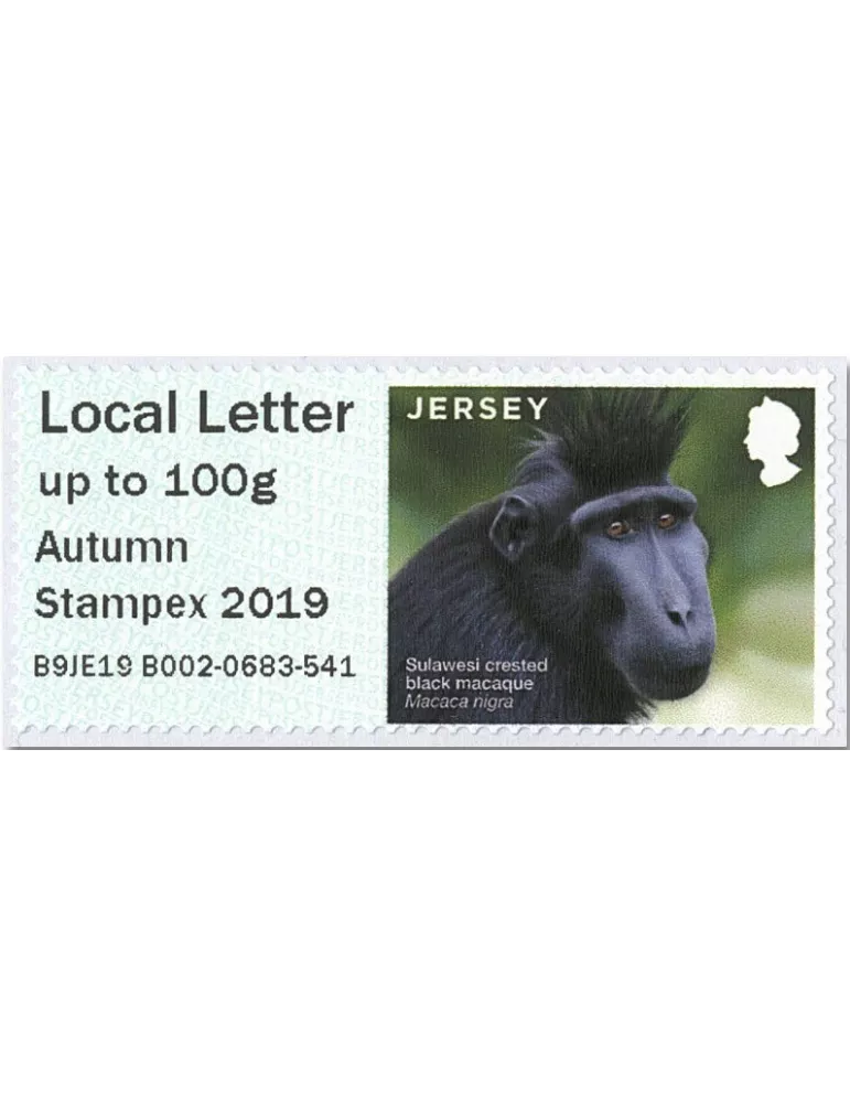 n° 47d/52d - Timbre JERSEY Timbres de distributeurs