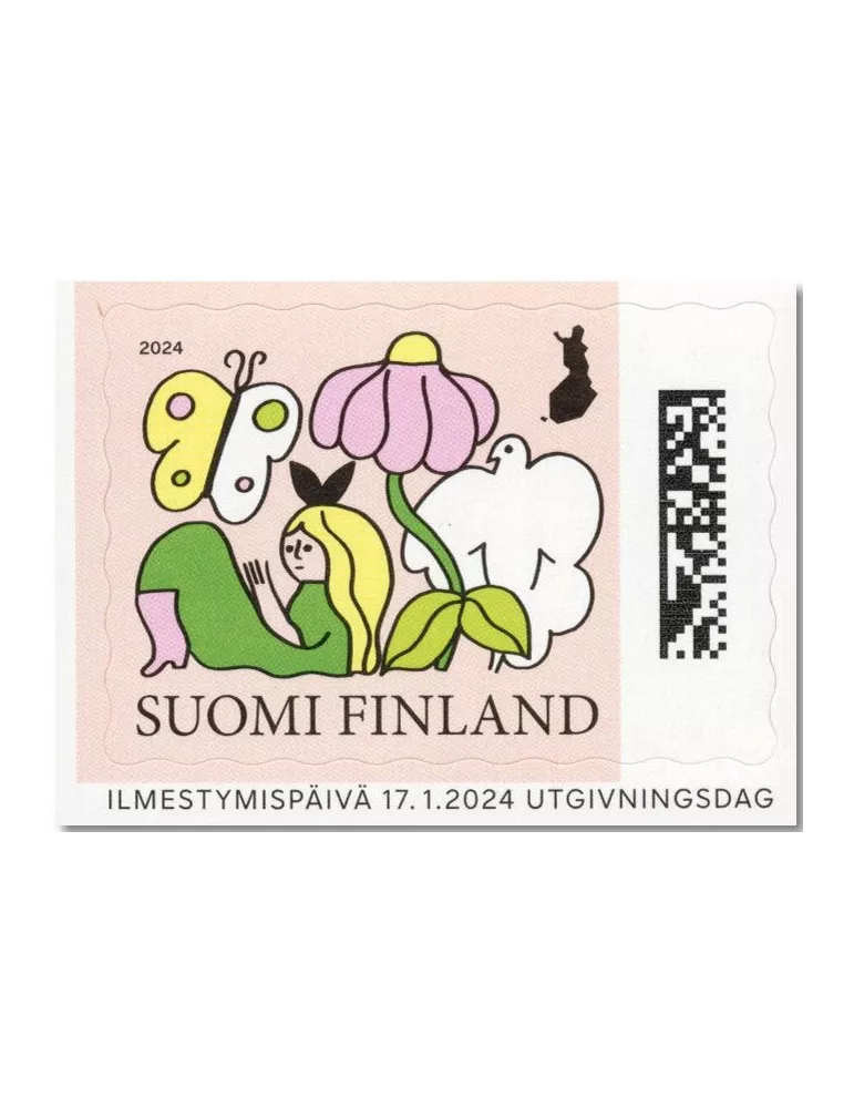 n° 2838/2842 - Timbre FINLANDE Poste