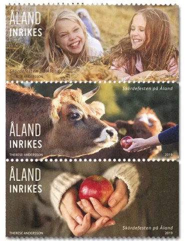 n° 475/477 - Timbre ALAND Poste