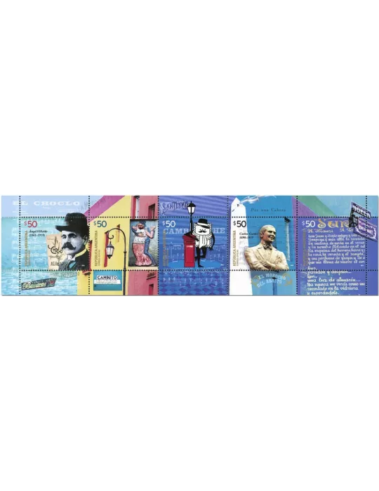 n° 3221/3225 - Timbre ARGENTINE Poste