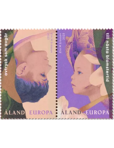 n° 544/545 - Timbre ALAND Poste