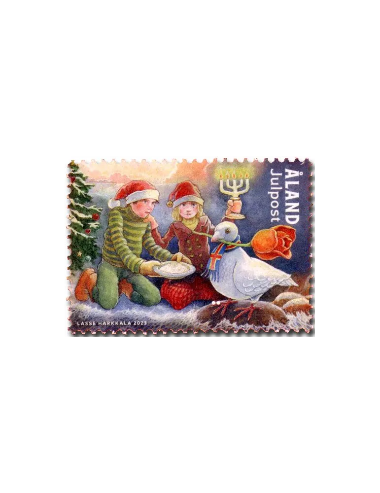 n° 546/547 - Timbre ALAND Poste