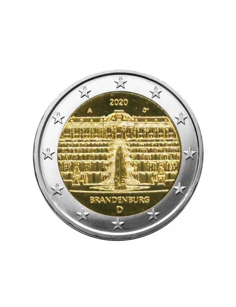 2 EURO COMMEMORATIVE 2020 : ALLEMAGNE (Presidence du BRANDEBOURG au Bundesrat)