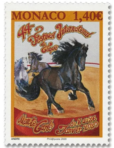 n° 3219 - Timbre MONACO Poste