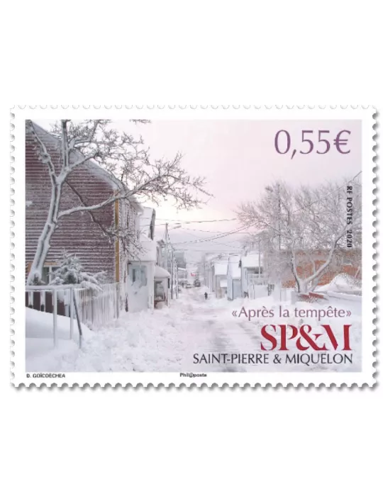 n° 1233 - Timbre Saint-Pierre et Miquelon Poste