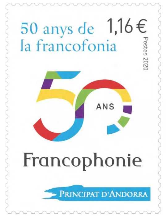 n° 842 - Timbre Andorre Poste