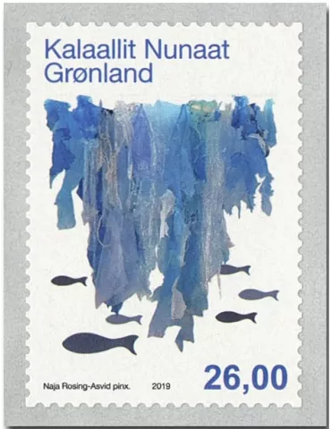 n° 802/803 - Timbre GROENLAND Poste 2