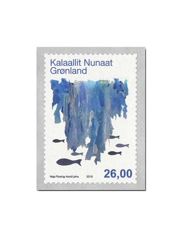 n° 802/803 - Timbre GROENLAND Poste