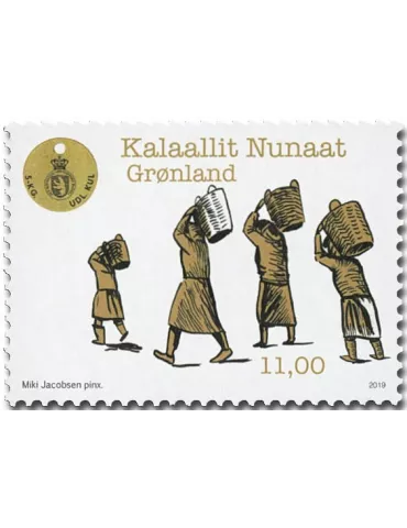 n° 804/805 - Timbre GROENLAND Poste