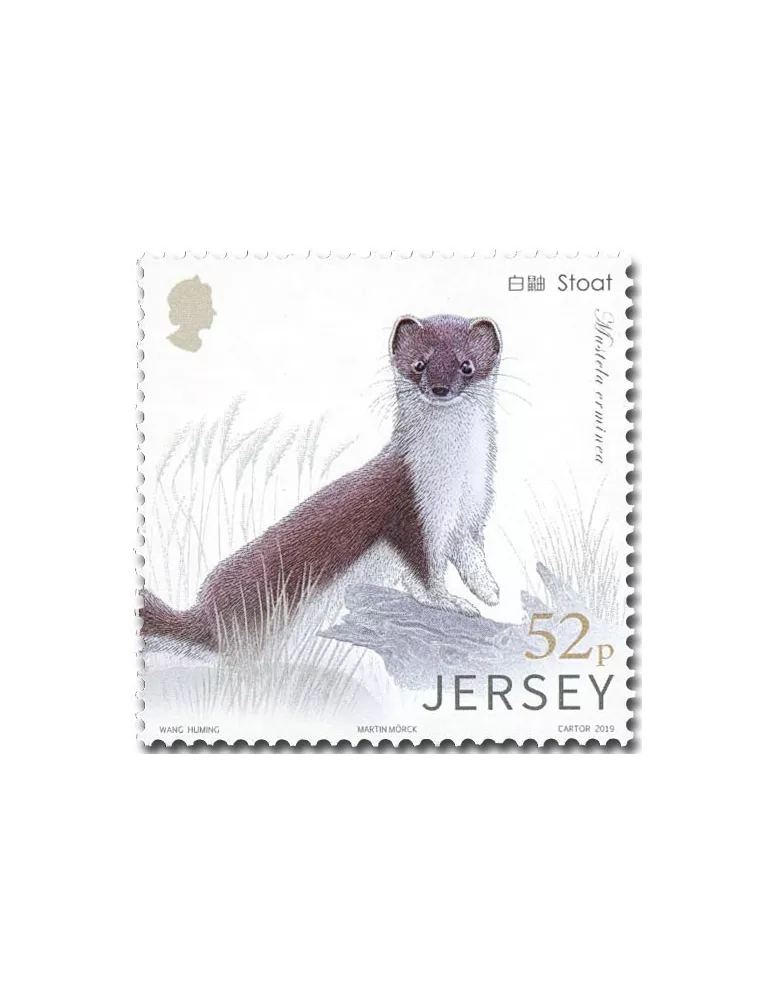 n° 2425/2430 - Timbre JERSEY Poste