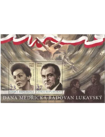 n° 77 - Timbre TCHEQUE (République) Blocs et feuillets